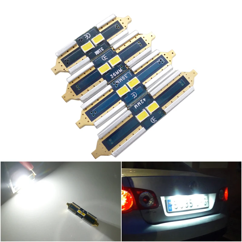 2x C5W светодиодный светильник CANBUS 31 мм 36 39 42 C10W для Opel Astra H J G Corsa Zafira Insignia |