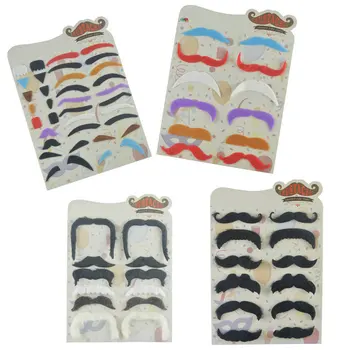 

Halloween Fake Beard Props Adult Children Makeup Ball Beard Funny Model Mustache Model Eyebrows