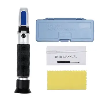 

Salinity Refractometer Tester Dual Scale Saltwater Tester for Fish Tank Aquarium