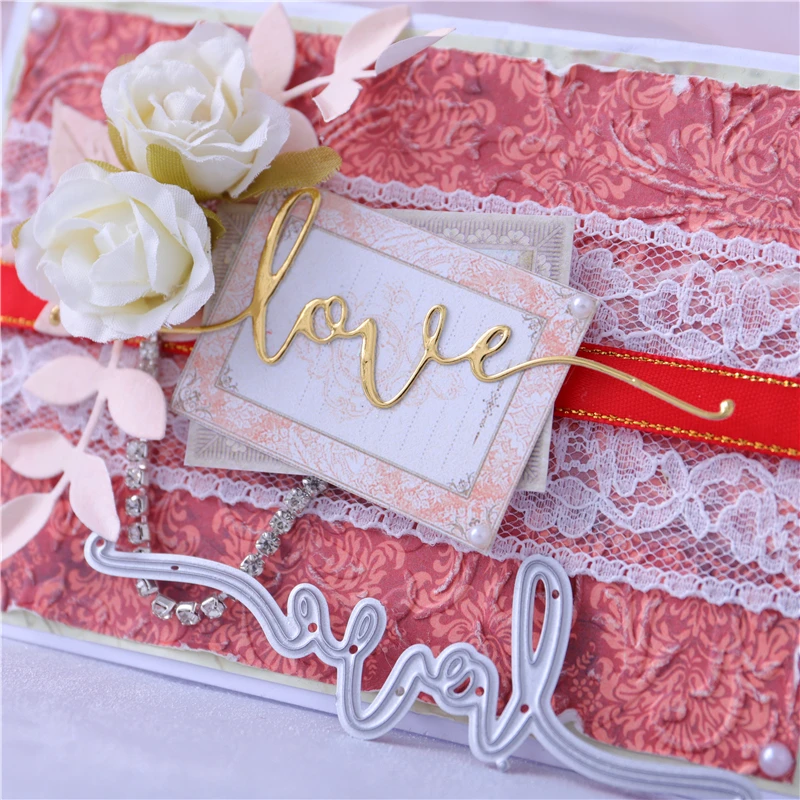 

Eastshape Happy Congrats Word Metal Cutting Dies Letter Scrapbooking New 2020 for Making Cards Decorative Embossing DIY Crafts