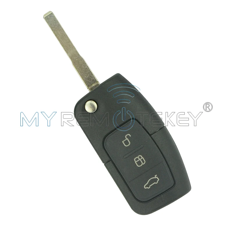 Remtekey 2 шт. 3M5T 15K601 AB 3 кнопки 433 МГц ID63 чип для Ford B Max Fiesta Focus Galaxy Kuga S 2008 2009 2010 2011|Ключ от