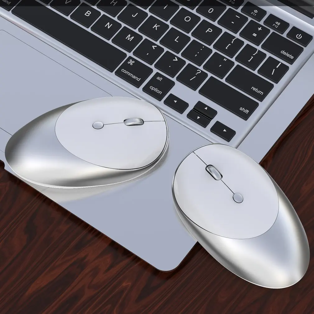 Три режима Bluetooth 3,0/5,0 беспроводная мышь можно подключить 3 компьютера Бесшумная дизайнерская оптическая перезаряжаемая мышь для ПК MAC ноутбука