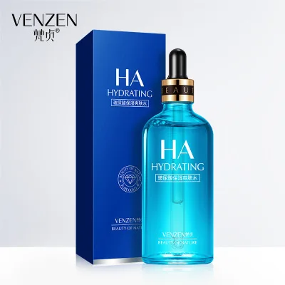

VENZEN 100ml Hyaluronic Acid Serum Facial Hyaluronic Acid Essence Bioaqua Hyaluronik Asit Skin Face Moisturizing Beauty