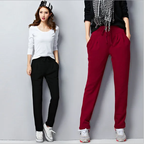 6XL, Летние повседневные теплые штаны, Pantalones Mujer,, женские брюки, элегантные, свободные, негабаритные, женские штаны-шаровары с лямкой на шее, K433