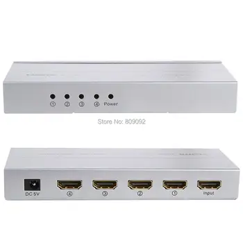 

1x2/ X4 HDMI Converter Splitter 4K HDMI Splitter 1 in 2 / 4 out Splitter Support HDMI 2.0,4Kx2K for PS4 TV Box HDMI Splitter