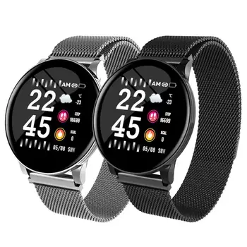 

2020 New Smart Watch IP67 Waterproof Fitness Smartwatch Dynamic Heart Rate Blood Pressure Monitor For IPhone Android Sport Watch