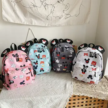 

Disney Mickey&Minnie Children Backpacks New kindergarten Schoolbag Kids Backpack Children School Bags Baby Girls Boys Backpacks