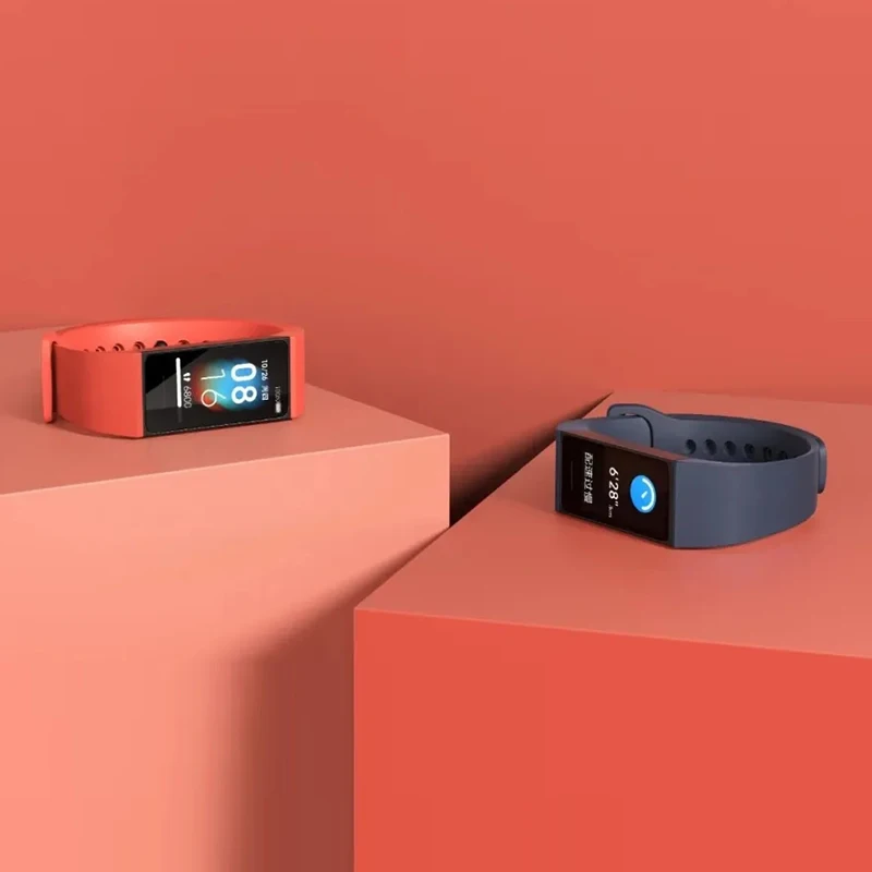 Смарт браслет Xiaomi Redmi Band с пульсометром фитнес трекер несколько типов лица 1 08