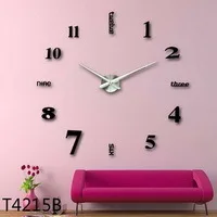 [Manufacturers Direct Selling] Manufacturers Direct Selling Creative Wall Clock DIY Wall Clock Mirror Sticker Wall Sticker Clock