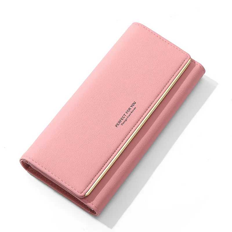 

WEICHEN Forever Young Long Wallet PU Wallet Multi Function Handbag Purse Wallet