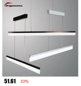 Dragonscence Modern Led Ceiling Lights For Bedroom Kitchen aisle Lights Plexiglass Long Strip Ceiling lamp lighting fixtures