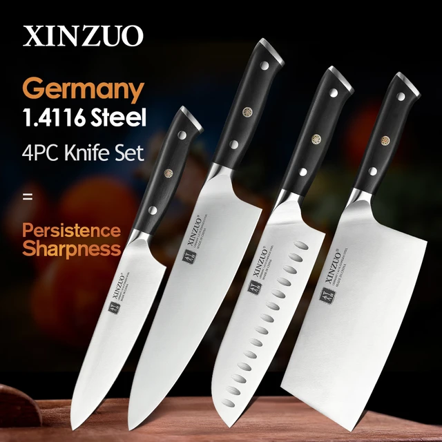 Mad Shark Chef Knife - Prof. 8 Santoku - German High Carbon