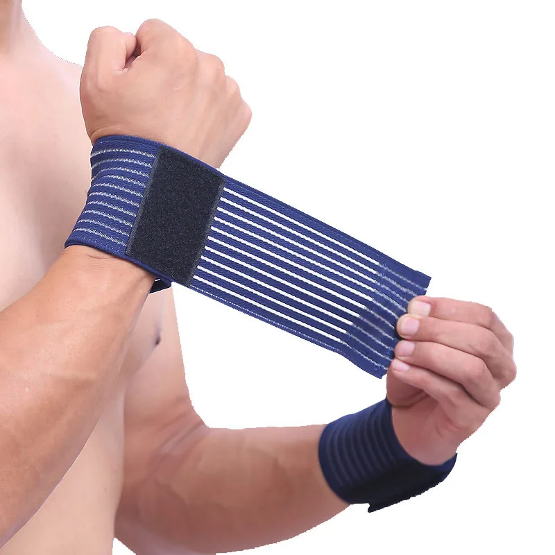 1 Pc 40*7.5cm Wrist Band Men Women Elastic Bandage for Hand Wrist Strap Wrap Fitness Wristband Sport Gym Support Protector