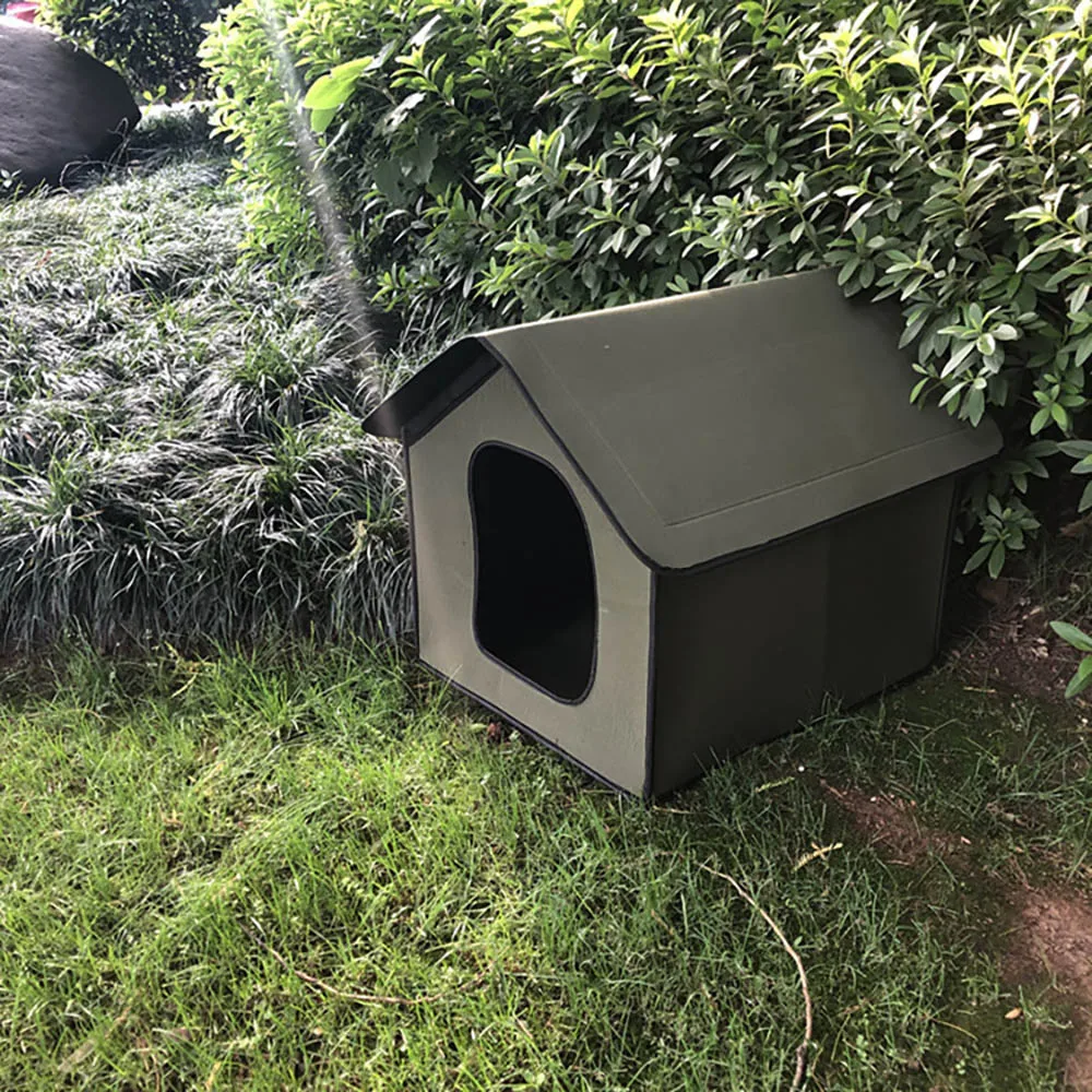 Waterproof Cat Litter Kennel Stray Cat Litter Outdoor House Outdoor Rainproof Dog House Villa Tent