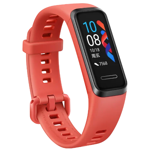 Huawei Band 4 смарт-браслет несколько языков трекер Смарт-часы монитор сердечного ритма Здоровье новые часы лица USB разъем зарядка - Цвет: Оранжевый