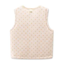 Г. Осенне-зимний хлопковый жилет для младенцев толстый теплый хлопковый жилет с героями мультфильмов для мальчиков и девочек хлопковый детский жилет