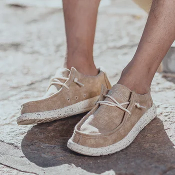 

vulcanized shoes men's version of cloth men's shoes wild shoes 2020 new summer casual shoes trend canvas plus size man walking