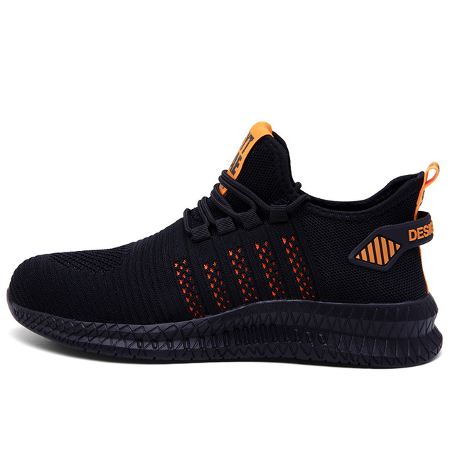 Indestructible Work Shoes With Steel Toe Cap Safety Boots Puncture-Proof Work Sneakers Breathable Causal Safety Shoes Men