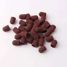 1 шт. фиолетовые шлифовальные колпачки для ногтей с резиновым гелем для удаления фрезы, сверла для педикюра, инструменты для кутикулы, аксессуары для сверл, инструменты для маникюра