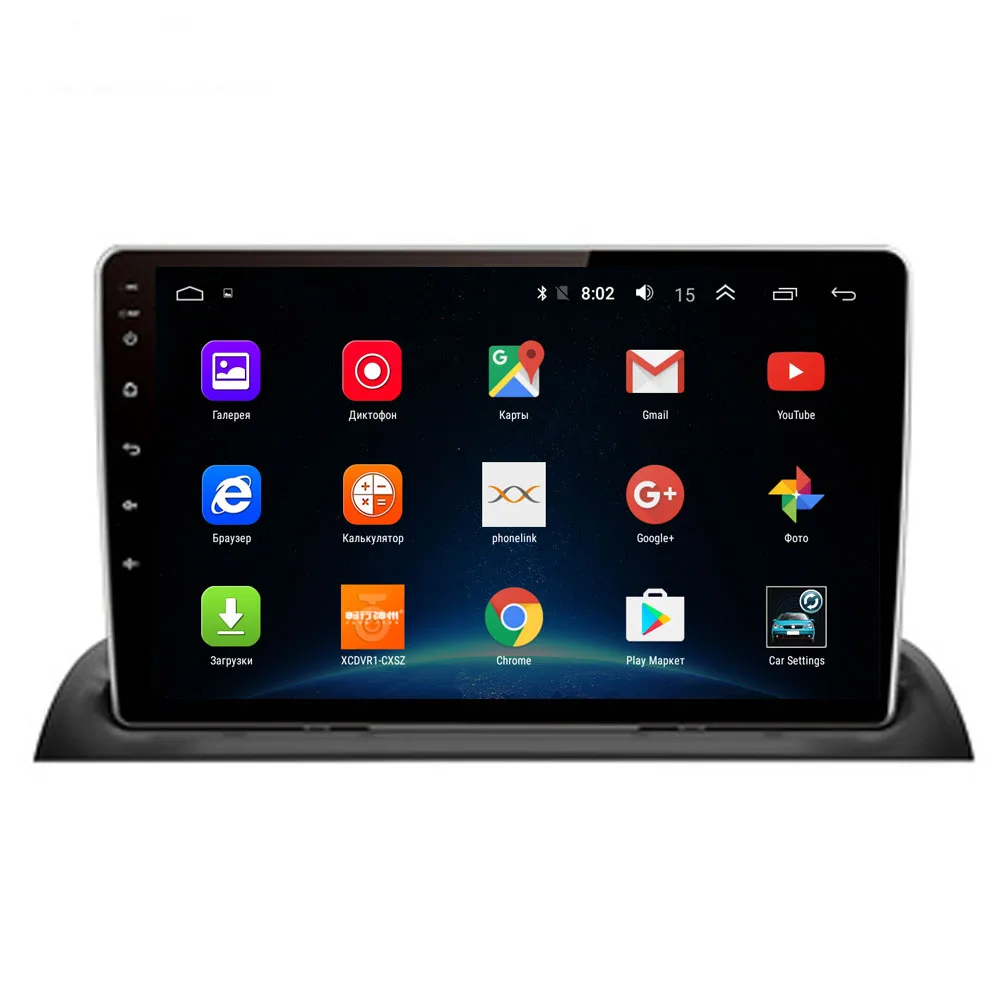 Автомобильный Dvd плеер R Way на Android мультимедийный с Gps для Mazda 6 2 ГБ + 32 10 1 дюйма 2004 2015