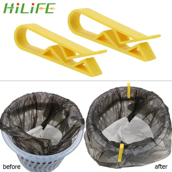 

2/10pcs Wash Cloth Clip Holder Garbage Can Waste Bin Trash Bag Fixed Clip Towel Hooks Bathroom Kitchen Storage Sealing Clip