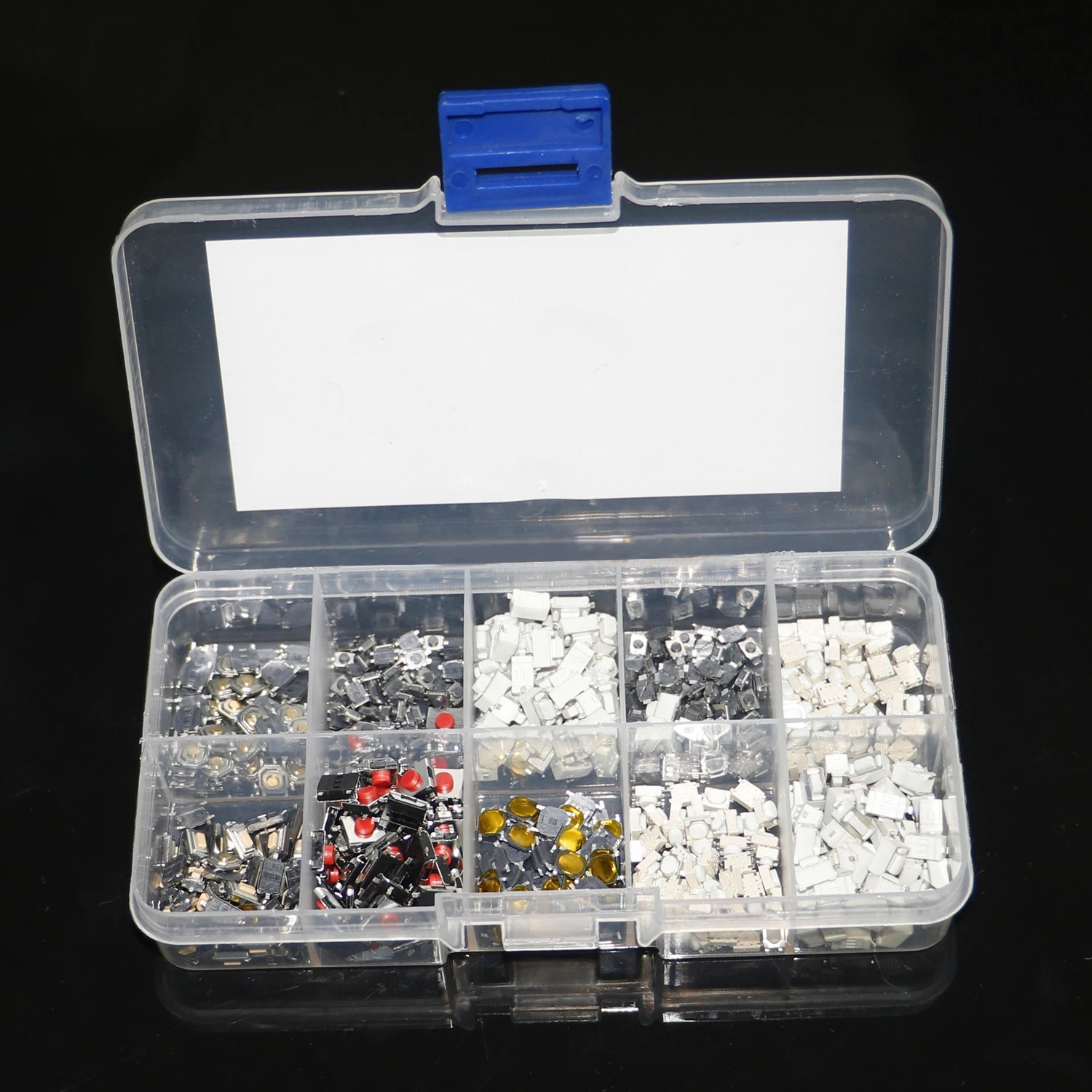 

500pcs/lot 10Type Car remote control button switch button kit package patch Tact switch button package 3*6 3*4 buttons