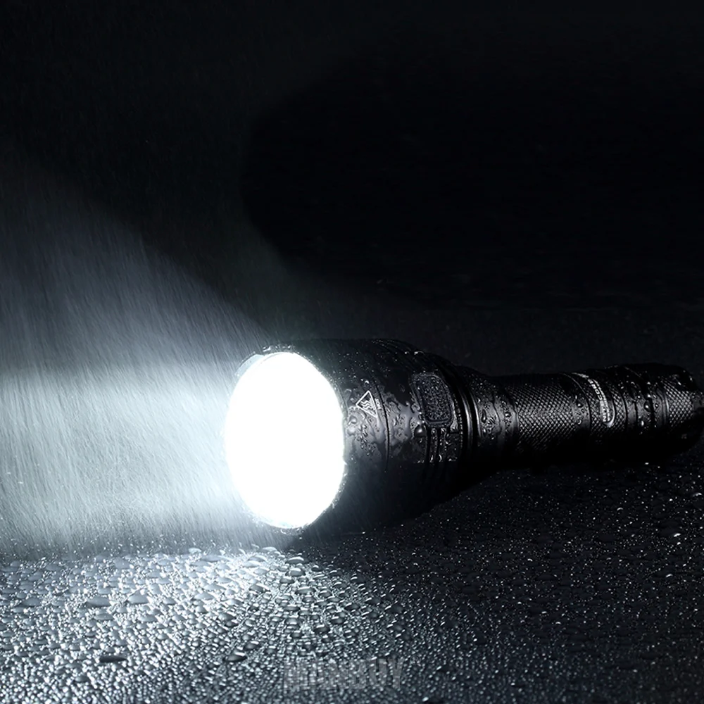 Nitecore P30 прожектор 1000LMs CREE XP-L HI V3 светодиодный фонарик CR123 18650 водонепроницаемый фонарь для охоты из алюминиевого сплава
