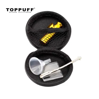 

Snuff Set Black Bag + Glass Snuff Sniffer Snorter Dispenser + Glass Mat Pad + Plastic Funnel + Metal Snuff Spoon