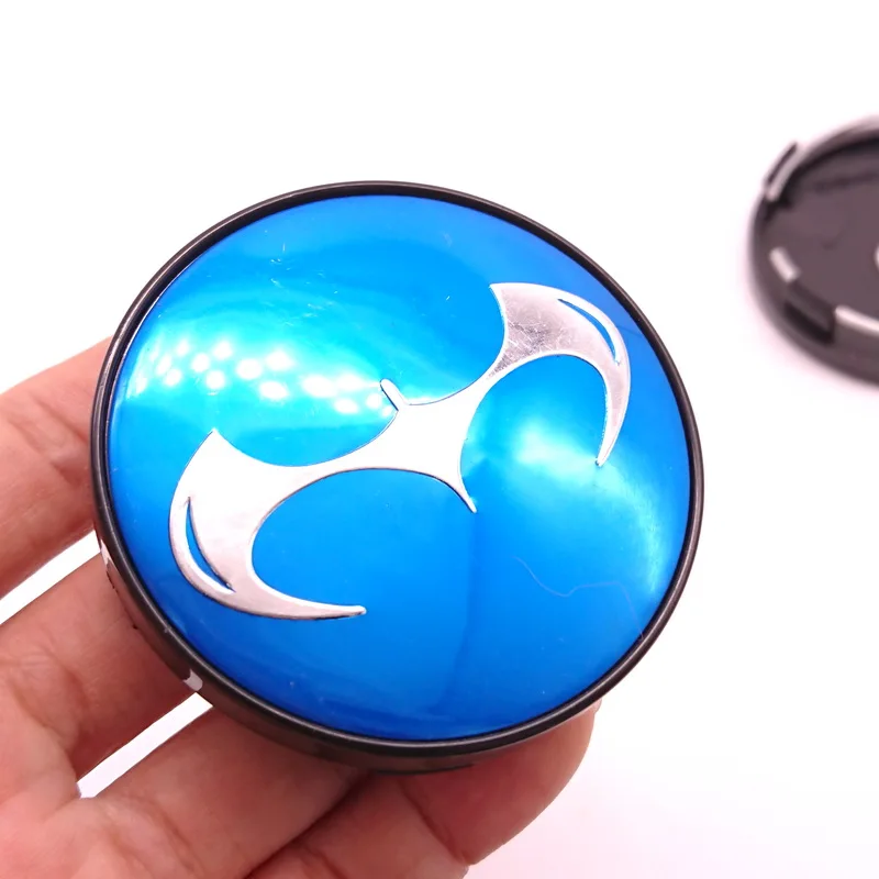 3COLORS 60MM Batman Car Wheel Center Hub Caps Car Emblem Badge Logo Wheel Center Cap label car styling accessories