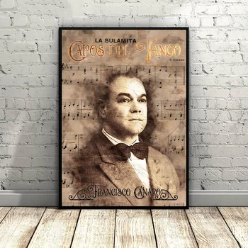 

Francisco Canaro Poster Canvas Poster Wall Pictures for Living Room Dropshipping
