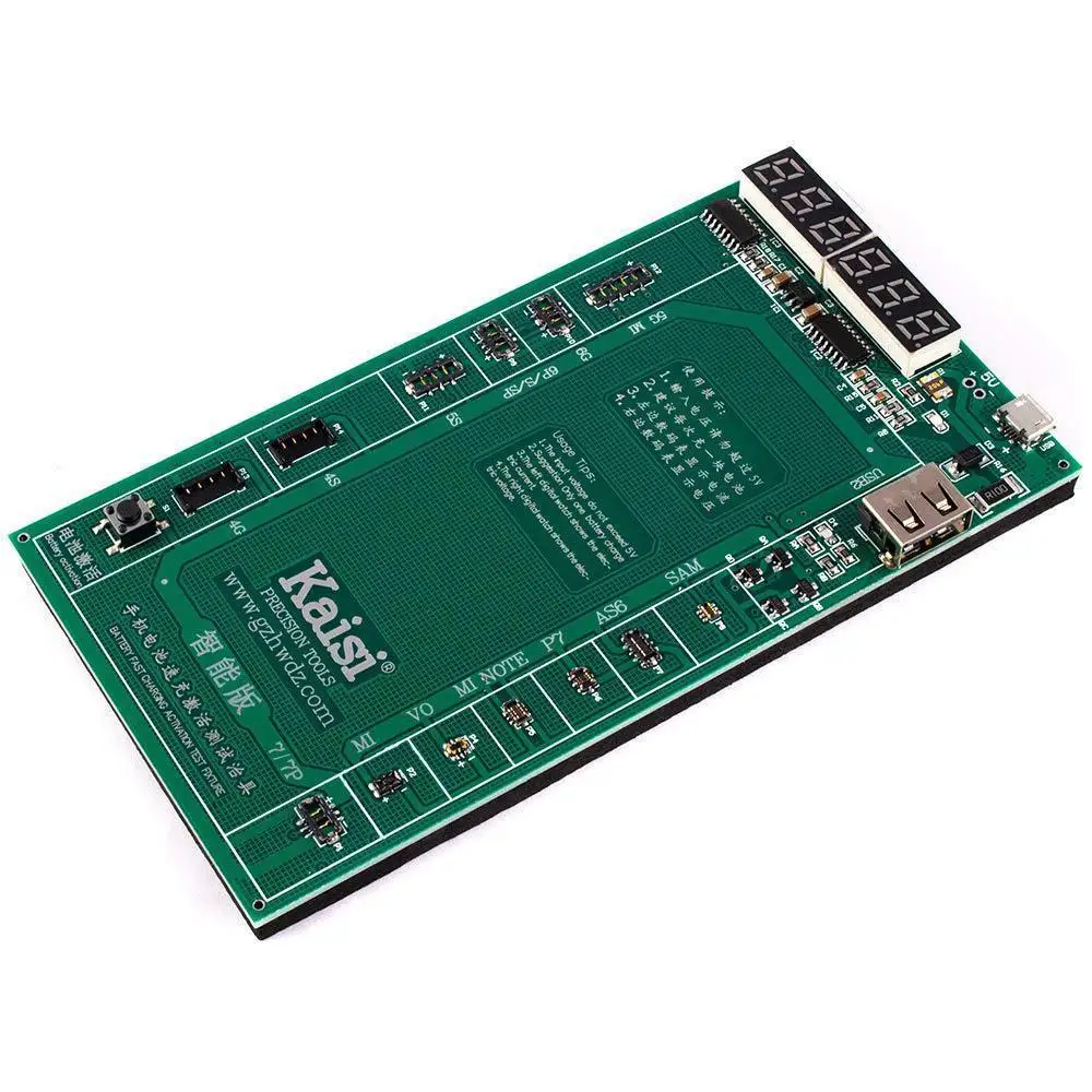 Kaisi K 9208 профессиональная плата для зарядки аккумулятора Micro USB кабель iPhone x xs 7 VIVO
