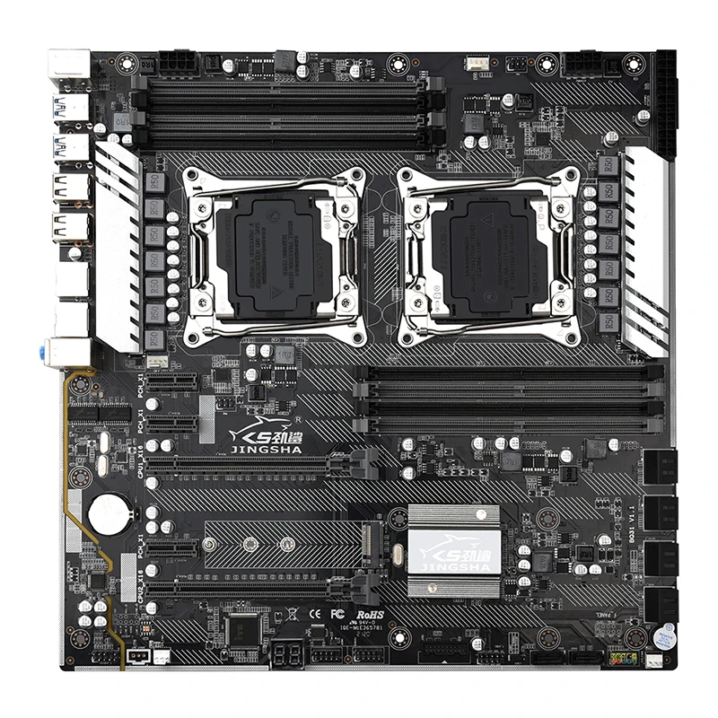 Jingsha X99 dual F2 motherboard support LGA 2011V3