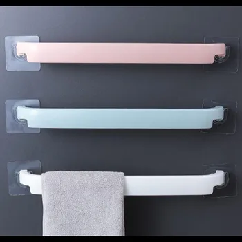 Naścienne półki łazienkowe akcesoria łazienkowe wieszak na ręczniki uchwyt na ręczniki wieszak na ręczniki wieszak na papier toaletowy wieszak na ręczniki wieszak na ręczniki tanie i dobre opinie KRÓTKI JEDNA CN (pochodzenie) Polerowane Wieszaki na ręczniki 50 cm 42 5*4cm White Blue Pink dropshipping