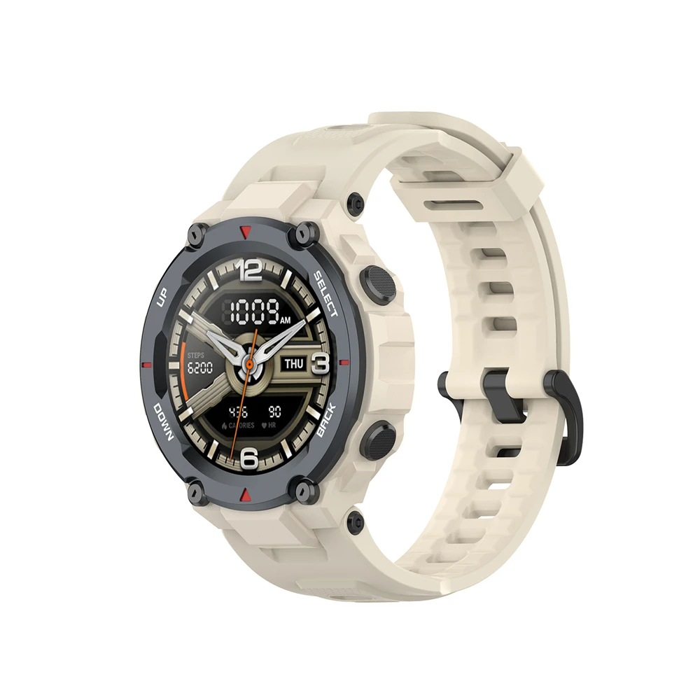 Premium Silicone Watchband Replacement for Huami Amazfit T-Rex Series