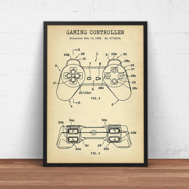 Gaming-Controller-Blueprint-Art-Poster-Patent-Prints-Gamer-Gifts-ame-Room-Decor-Gamepad-Video-Game-Joystick (4)