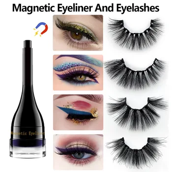 

Color Magnetic Eyeliner Magnet False Eyelashes Lash Extension Kit