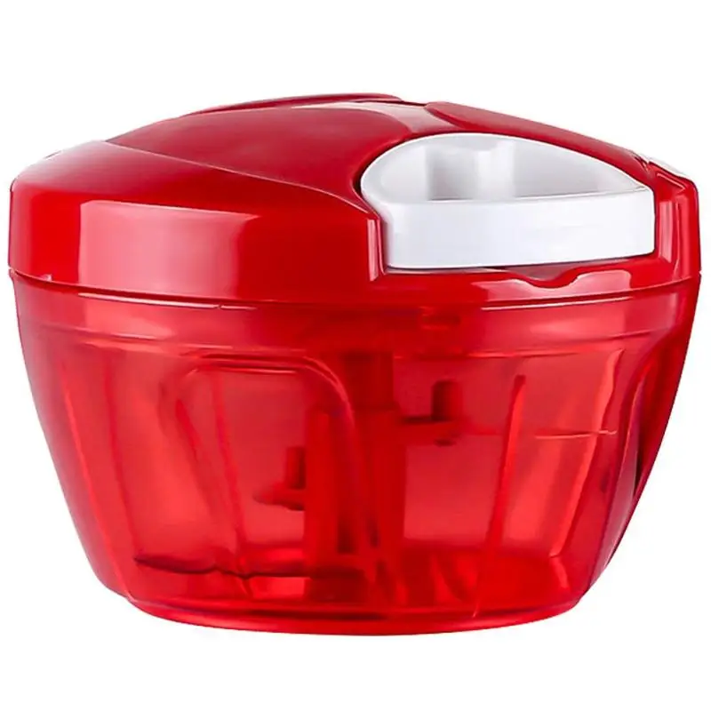 

Manual Food Chopper ABS Stainless Steel Grinders Fruit Cutter Meat Grater Onion Nuts Mincer Practical Kitchen Tool