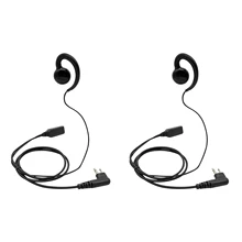 

C Shape Earpiece with Microphone and PTT for Motorola HKLN4604 HKLN4604A HKLN4604B DTR620 Original Swivel Earphone