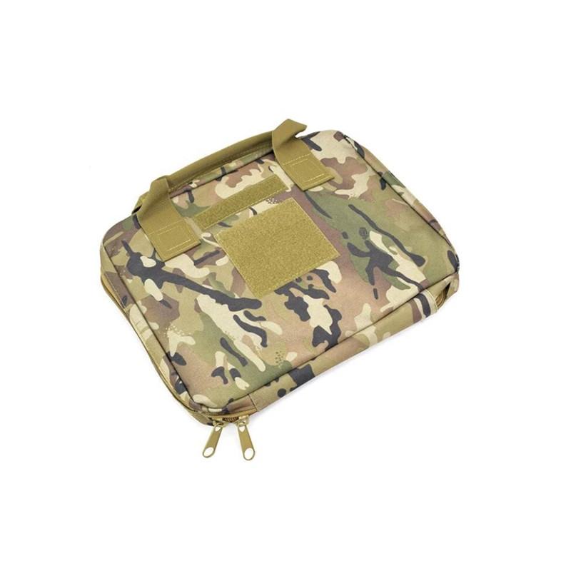 25X20CM HandGun Pistol Carry Case Bag with Magazine Pouch Strap Airsoft Hunting Gun Holster Portable Pistol Carrier Bag 4
