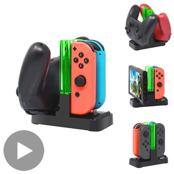 

Control for Joycon Nintend Nintendo Switch Controller Charger Charging Dock Nintendoswitch Docking Station Joy Con Gamepad Stand