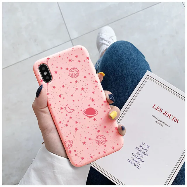Simple Space Planet Stars Moon Spaceship Phone Case For iPhone 11 12 Pro Max XR X XS Max 6s 7 8 Plus SE2020 mini Soft Matte Case Simple Space Planet Stars Moon Spaceship Phone Case For iPhone 11 12 Pro Max XR X XS Max 6s 7 8 Plus SE2020 mini Soft Matte Case