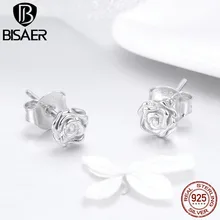 Распродажа 925 пробы серебряные серьги для женщин Argent Bijoux Femme Mode корейские винтажные Ретро серьги-гвоздики HVE012