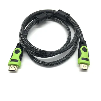 

HDMI to HDMI Cable 3D 2.0K Male-Male High Premium Gold-plated HDMI Adapter for Tablet HDTV Camera PC color green