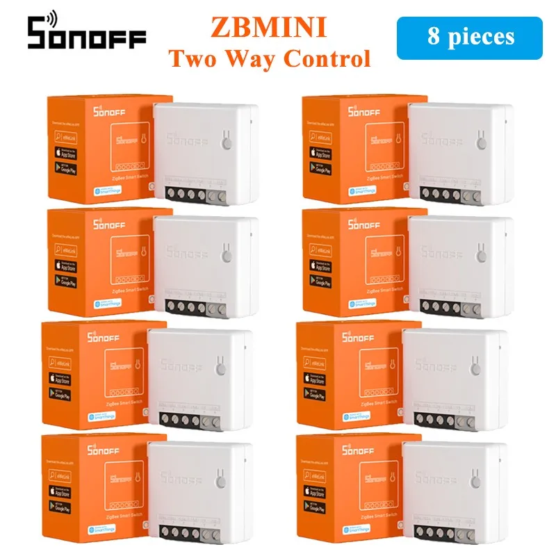 SONOFF ZBMINI Zigbee 3.0 Mini Smart Switch DIY Two Way Module eWelink APP Control ZBBridge Required Work with Aelxa Google Home 