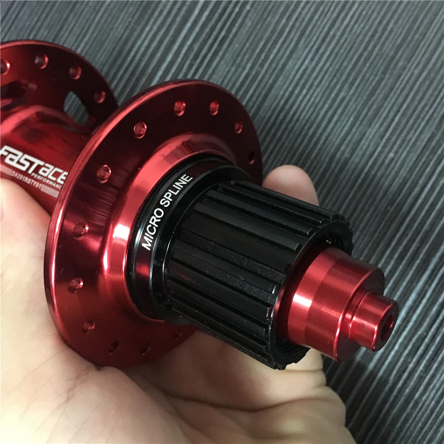 FASTACE DA201 F/R DEORE XT M8100 M7100 FH BH концентратор 12 s 32H 135x10 мм 100x9 мм E-THRU ось велосипеда 12 Скоростей микро сплайн