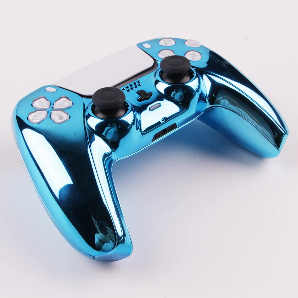 Minithink Gamepad Cover for PS5 Front Middle Controller Replacement Decorative Shell for Playstation 5 Games Accessories