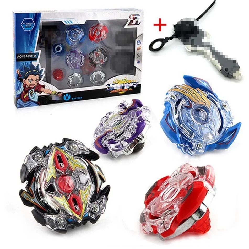 Оригинальная коробка Beyblade Burst для продажи Металл Fusion 4D с пусковым устройством и Bayblade Арена стадион спиннинг Топ Набор Детские игры игрушки