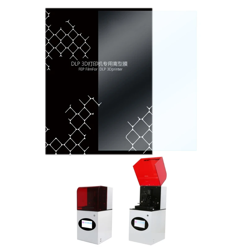 

5pcs/set Light-curing Printer Release Film 0.1mm 5.5in LCD FEP Film for DLP 3D Printer Accessories Parts