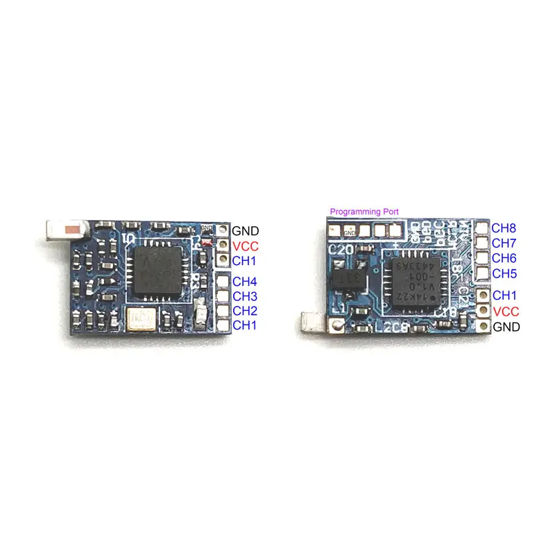 DasMikro нано приёмник 2 4G 8CH AFHDS Das87 1/87 детали для передатчика Flysky Micro Racing Rc