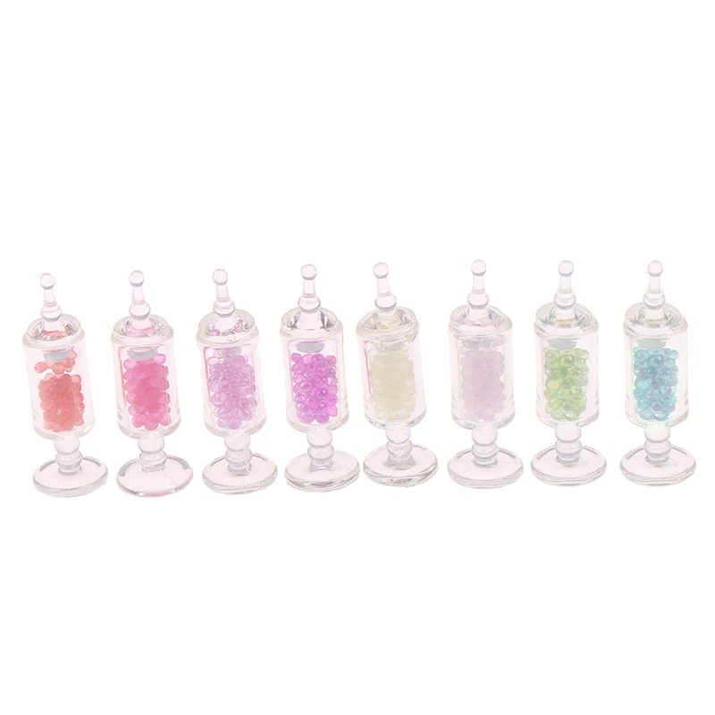 1/12 Dollhouse Miniature Accessories Mini Resin Candy Jar Simulation Bottle Model Toy for Doll House Decoration | Игрушки и хобби